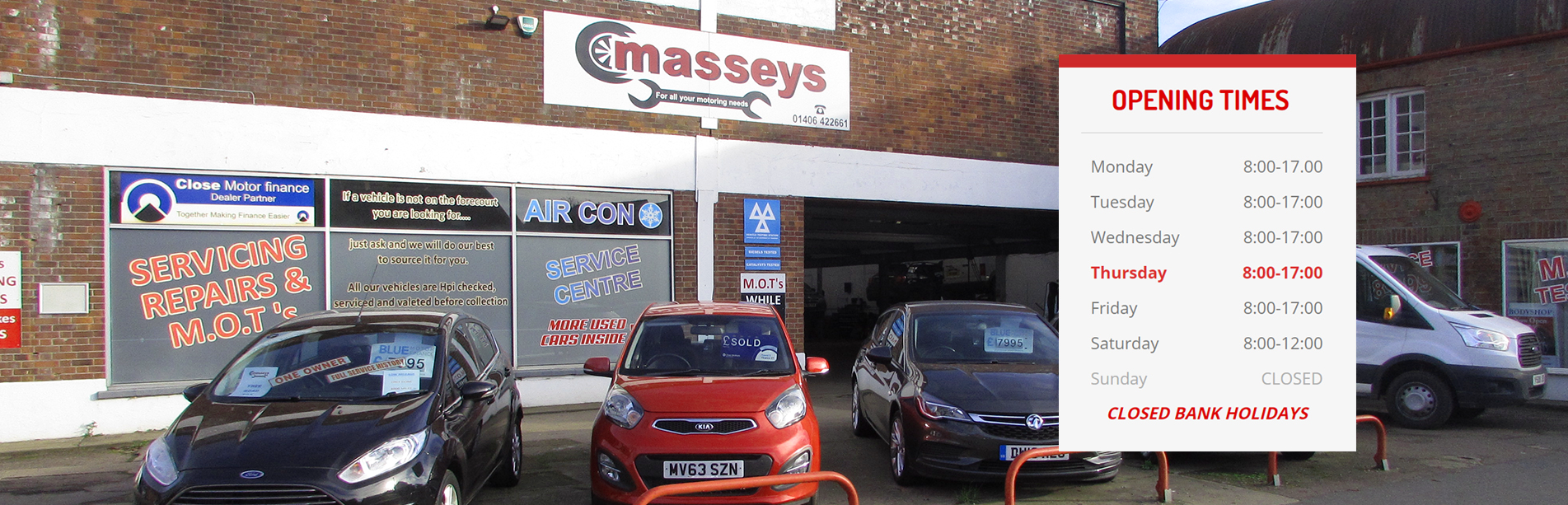 Massey's Garage Holbeach